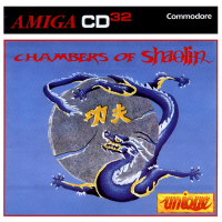 Chambers Of Shaolin PAL Amiga CD32 PAL box art